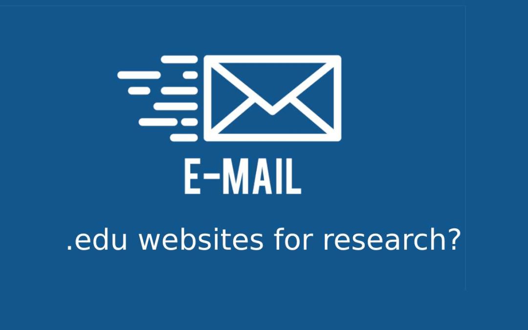 edu websites for research?